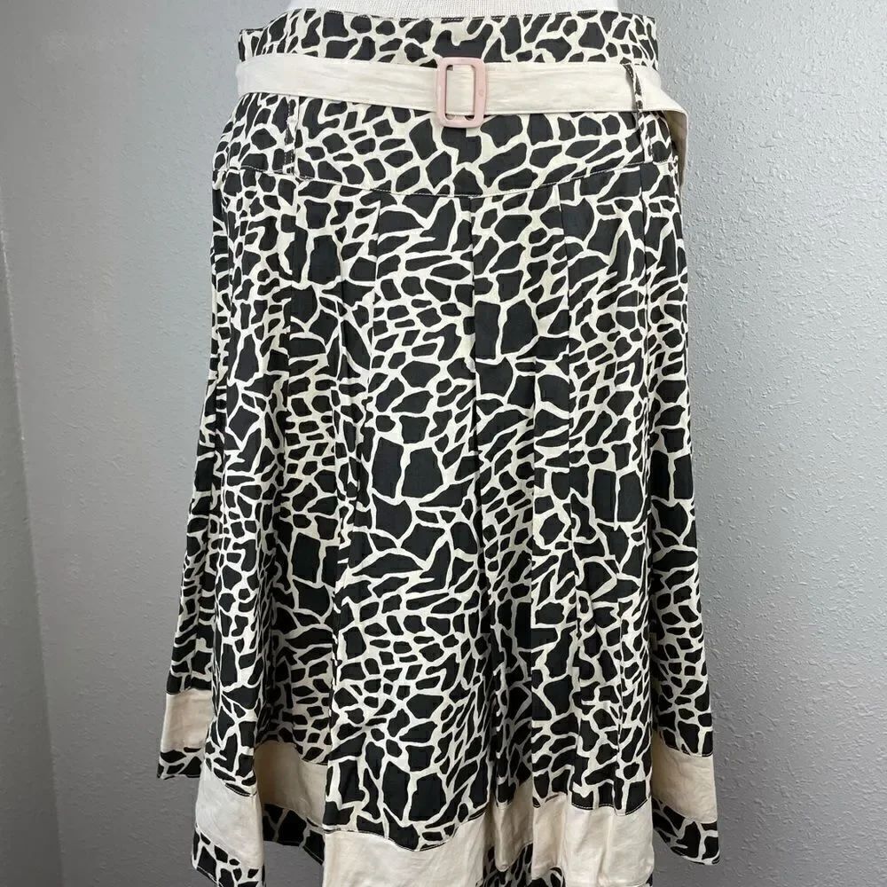 NWT Dimri Belted Midi Skirt Size M